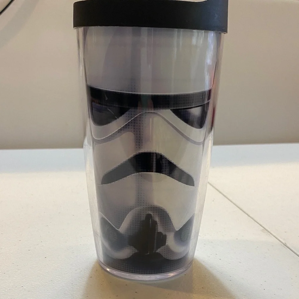 Tervis Storm Trooper Clear Tumbler with lid